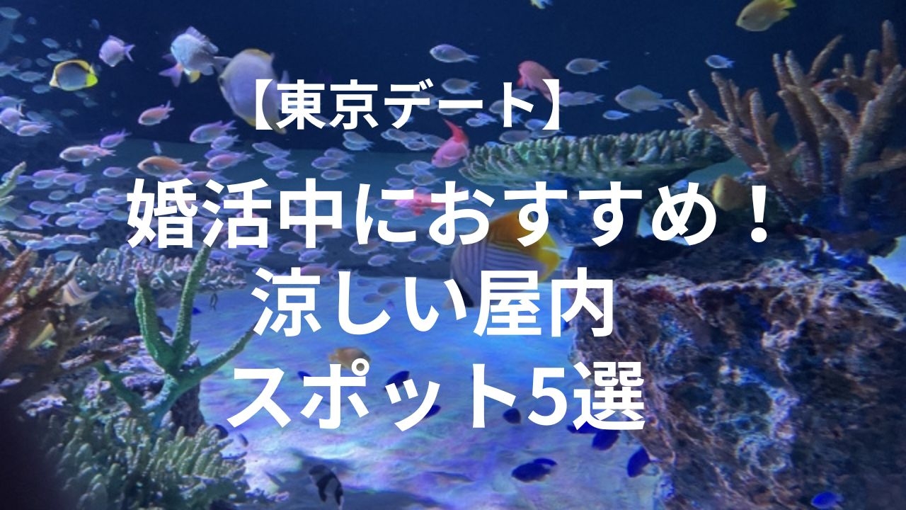【東京デート】婚活中におすすめ！涼しい屋内デートスポット5選